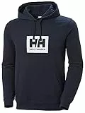 Helly Hansen Herren Hh Box Hoodie Kapuzenpullover, Marineblau, S EU