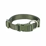 TRIXIE Premium-Halsband, XS-S, 22-35 cm/10 mm, Olivgrün