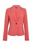 comma Antaillierter Blazer mit Reverskragen Koralle 36