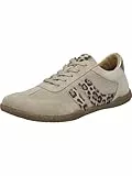 Josef Seibel Damen Low-Top Sneaker Cassandra.11,Weite G (Normal),Wechselfußbett,Turnschuhe,Laufschuhe,schnürschuhe,beige-Kombi,38 EU