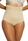 SANS COMPLEXE Damen Miederslip Slimmer Uni, Beige - Beige (Skin), Gr. 48/50 (Herstellergröße: 50/52)