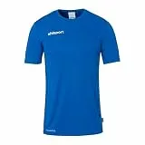 uhlsport Herren Progressive 28 Poly Kurzarm Shirt, Azurblau, L EU