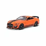Maisto Ford Mustang Shelby GT500 1:24 Modellauto, Sortiert Design und Farbe, 20 cm
