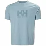 Helly Hansen Herren Hh Logo T-Shirt 3.0, Windiges Blau, M