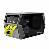 Makeid D50 Industrie-Etikettendrucker, Desktop-Beschriftungsgerät mit 2'-Druckkopf, kompatibel mit mobiler App & PC-Editor, inkl. 5cm x 8m Etikettenrolle – robuster Etikettierer für Baustellen