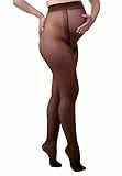 MAMSY Damen Maternity Sheer 20den Tights, Braun, M EU