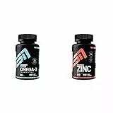 ESN ESN Super Omega 3, hochdosiert, Pro Series, 60 Kapseln, 1er Pack (1 x 90g Dose), 1er Pack (1 x 90 g) & Zinc, Pro Series, 120 Kapseln, 1er Pack (1 x 90 g)