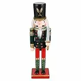 Amosfun Weihnachten Nussknacker Figur 25CM Traditionellen Pirate Nussknacker Soldat Holz Amerikanischen Nussknacker Urlaub Weihnachten Tafelaufsatz für