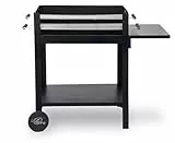 tepro Lambada Chill & Grill, Holzkohlegrill / Grillwagen mit Grillfläche: ca. 68 x 44 cm, schraubenlose Montage in nur 3 Minuten, Maße ca. 109 x 59 x 90 cm