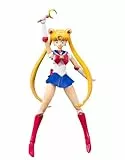 BANDAI Spirits S.H. Figuarts Sailor Moon Sailor Moon Animation Color Edition (Wiederverkaufsversion), ca. 5,5 Zoll (140 mm), PVC & ABS, vorbemalte Actionfigur
