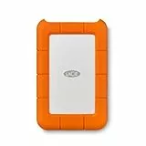 LaCie Rugged Mini 5TB tragbare externe Festplatte, 2.5 Zoll, PC & Mac, inkl. USB-C w/o USB-A Kabel, Data Rescue Service (STJJ5000400)