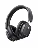 Baseus Wireless Noise Cancelling Kopfhörer mit Spatial Audio, Bluetooth Kopfhörer Over Ear mit LDAC Hi-Res Sound, 65H Spielzeit, Deep Bass, Transparency Mode, Custom EQ via App, faltbares Design