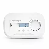 FireAngel FA6812 Kohlenmonoxid Melder, Tragbarer CO Melder mit LCD Anzeige – Mit 10-Jahres-Sensor - Für Zuhause, Reisen & Wohnwagen