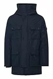 11 Project PRDean Parka Herren Winterjacke Herrenjacke Jacke Winterparka Mit großen Taschen und Kapuze Stark gefüttert Regular Fit, Größe:XL, Farbe:Insignia Blue (194010)