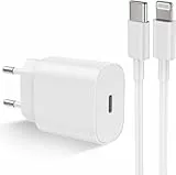 Apple iPhone Schnellladegerät Original - MFi-zertifiziert - USB C Ladegerät und Lightning Kabel 2M Netzteil Ladekabel für iPhone 14/14 Pro/13/13 Pro Max/12/11/SE/XR/XS/X/8/iPad