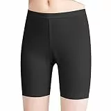 L&K-II Mädchen Kurze Leggings Radlerhose Schwarz Kinder Kurze Leggings Baumwolle Sporthose Turnhose Shorts BL Größen 122-128