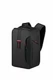 Samsonite Paradiver Light - Ryanair Handgepäck 40 x 20 x 25 cm, 20 L, 0,80 kg, Handgepäck, Flugzeug Rucksack XS Untersetzer, Schwarz
