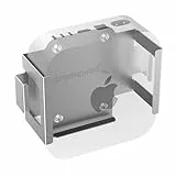 SABRENT Wandhalterung Mac mini 2024 - Desk/Wall Flex-Mount aus Aluminium, kratzfest - Mac mini Halterung für Wand, Schreibtisch oder Oberfläche mit Kabelmanagement & Belüftung (BK-MAC2)
