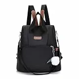 Aucuu Rucksack Damen Klein, Anti Diebstahl Daypacks, Tagesrucksack, Cityrucksack, Rucksacktaschefür Mädchen Frauen, Casual Daypack, Wasserdichte Schultertaschen, Reiserucksack für Reisen Schule Arbeit