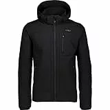 CMP - Damenjacke mit Kapuze und Reißverschluss, Schwarz, XL