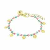 Prinzessin Lillifee Mädchen Kinder Schmuck Herz Edelstahl vergoldet, Kommt in Schmuck Geschenk Box