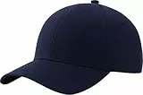 4sold Baseball Cap Baumwolle, Unisex Baseballkappe Herren Damen, Verstellbar Einheitsgröße, Sonnenmütze, Leicht & Atmungsaktiv, Sport Freizeit Outdoor
