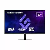 ViewSonic VX2757-2K-PRO Gaming Monitor 27 Zoll 2K QHD, 200Hz, 1ms MPRT, 99% sRGB, IPS, G-Sync Kompatibel, HDR10, 2 x HDMI 2.1, DP 1.4