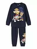 Name IT Jungen Nmmarlo Pawpatrol Ls Nightset Noos Cplg, Navy Blazer, 110-116