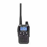 Tragbarer Radiosender PNI PMR R45 PRO 446 MHz, 0,5 W, 99 programmierbare Kanäle, 16 PMR- und 38 CTCSS- und 104 DCS-Töne, Squelch 5 Stufen, VOX, TOT, BCL, Scan, Roger Beep