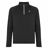 Odlo Fleecepullover Herren Besso I Midlayer mit Halbreißverschluss I Langarm Wandershirt