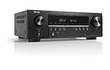 Denon AVC-S670H 5.2-Kanal AV-Receiver, Dolby Surround Sound, 6 HDMI Eingänge und 1 Ausgang, 8K HDMI, Bluetooth, WLAN, AirPlay 2, HEOS Multiroom, Alexa kompatibel, Schwarz