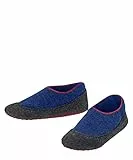 FALKE Unisex Kinder Stoppersocken Cosy Slipper K Hp Wolle rutschhemmende Noppen 1 Paar, Blau Cobalt Blue 6054, 31-32