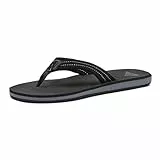 Quiksilver Herren Carver Suede Sandalen, Schwarz (Solid Black Sbkm), 43 EU