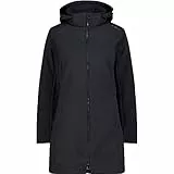CMP - Damenparka mit Kapuze und Reißverschluss, Schwarz, M