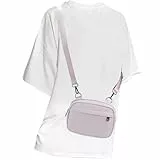 MAXTOP Kleine Crossbody Bag Damen Herren Umhängetasche Damen Handy Gürteltasche Geldbörse Fanny Pack mit verstellbarem Gurt für Reisen Casual Festival Geschenke