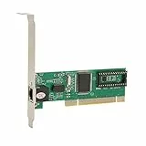 Annadue PCI Gigabit Netzwerkkarte, 10/100/1000Mbps Gigabit Ethernet PCI NIC Netzwerkadapterkarte mit Realtek RTL8169SC Chipsatz für 2000 XP Vista 7 8 8.1 10 (32 64 Bit), Linux