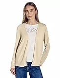 STREET ONE Damen A322908 Strick-Look Jacke, Cotton beige, 44