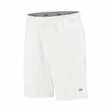 DUNLOP Herren Club Mens Woven 7 Inch Tennis-Shorts, Weiß, L EU