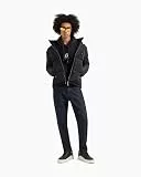 Armani Exchange Herren Casual, tiefes Marineblau, Medium