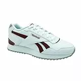 Reebok Unisex Glide Ripple Clip Sneaker,White Rich Maroon Grey 1,40.5 EU