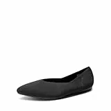 DREAM PAIRS Damen Ballerinas Flache Schuhe mit spitzem Zehenbereich für Damen,Size 40.5,Schwarz,DWUMFA2505