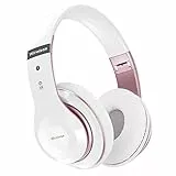 Lankey Sound Kopfhörer Kabellos mit 6 EQ Modi, Kopfhörer Bluetooth, 65 Std Over Ear Kopfhörer Bluetooth mit Eingebautem HD-Mikrofon, FM, SD/TF für Outdoor, Transport, Reisen, Studium
