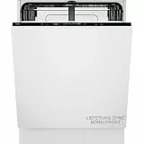 AEG Vollintegrierter 6000 Geschirrspüler, 60cm Spülmaschine, kraftvolle Reinigung mit 3x besserer Sprühabdeckung & viel Platz, 44dB, LightOnFloor, verbrauchsbasierte Zeitauswahl, QuickLift, GI620B2SC