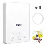 ICARE Ozongenerator für Wasser,1000mg/h hohe Effizienz Leistung mit 60 Minuten Timer, für die Reinigung von Obst, Gemüse, Fleisch, Meeresfrüchte, Besteck, Milchflaschen