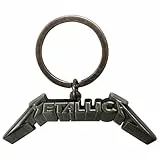 Rock Off officially licensed products Metallica 3D Band Logo Schlüsselring Keychain One Size
