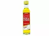 Hopser Food Fun 250 ml Popcorn Öl mit feinem natürlichen Butteraroma und praktischem Ausgießer Hocherhitzbares Popcornmais Butter Aroma Fett Raps Sinfonie mit Traubenkernöl und Buttergeschmack