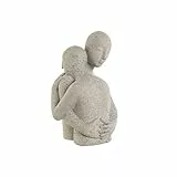 Home ESPRIT Dekofigur Weiß Romantisches Paar 26 x 22,5 x 38,5 cm