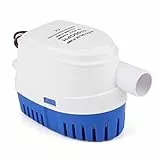 Automatische 1100 GPH Marine-Tauch-Bilgenwasserpumpe – 12 V Vollautomatische Bootspumpe mit Internem Schwimmerschalter