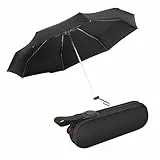 Knirps X1 Super Mini Taschenschirm im Etui Black