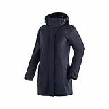 Maier Sports Lisa 2.1, Damen Outdoorjacke, Wasserdichter Outdoor-Mantel mit vielen Features, mTEX Wetterschutz und mTHERM für hohen Wärmerückhalt, PFC-frei, Blau, 38